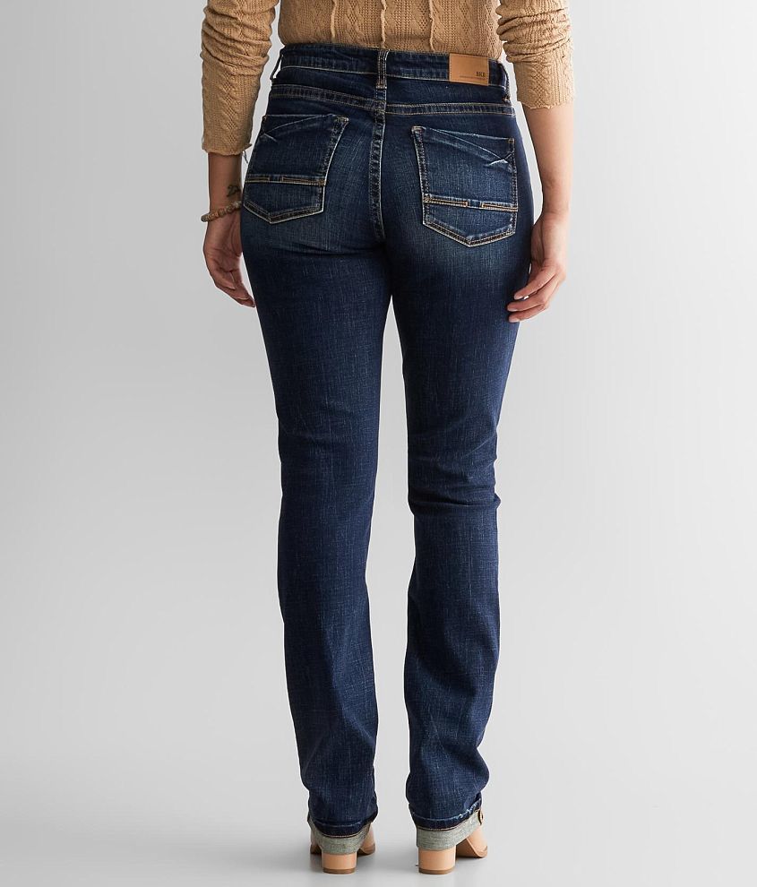 Gabby Straight Stretch Cuffed Jean - thumbnail 3