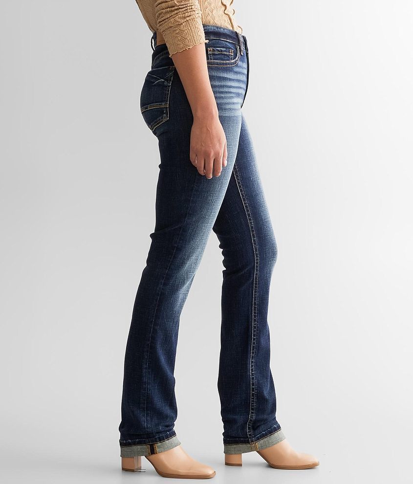 Gabby Straight Stretch Cuffed Jean - thumbnail 2