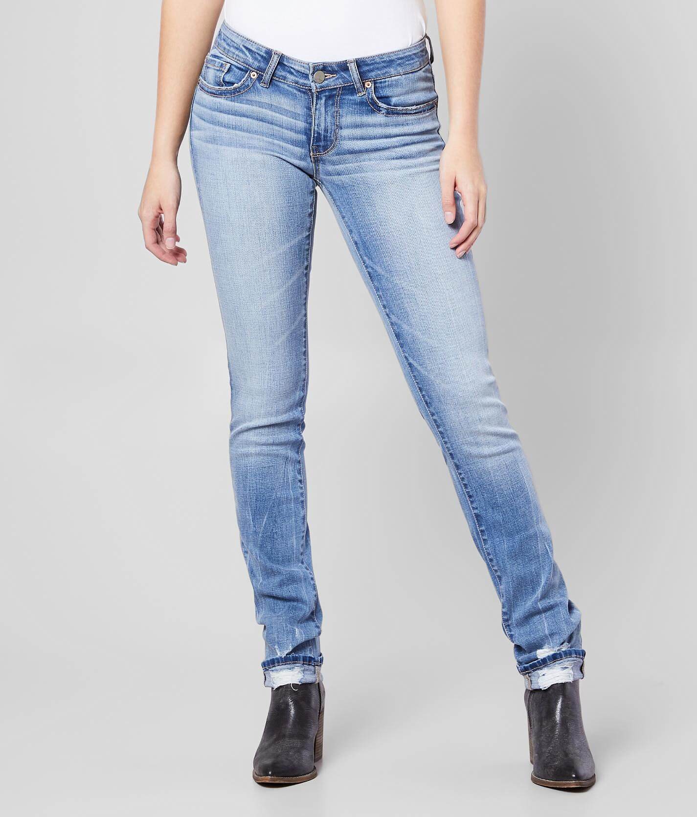 buckle low rise jeans