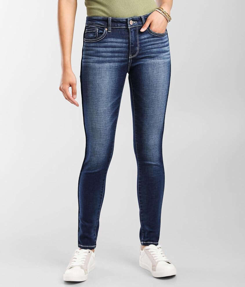 BKE Stella Mid-Rise Skinny Stretch Jean front view