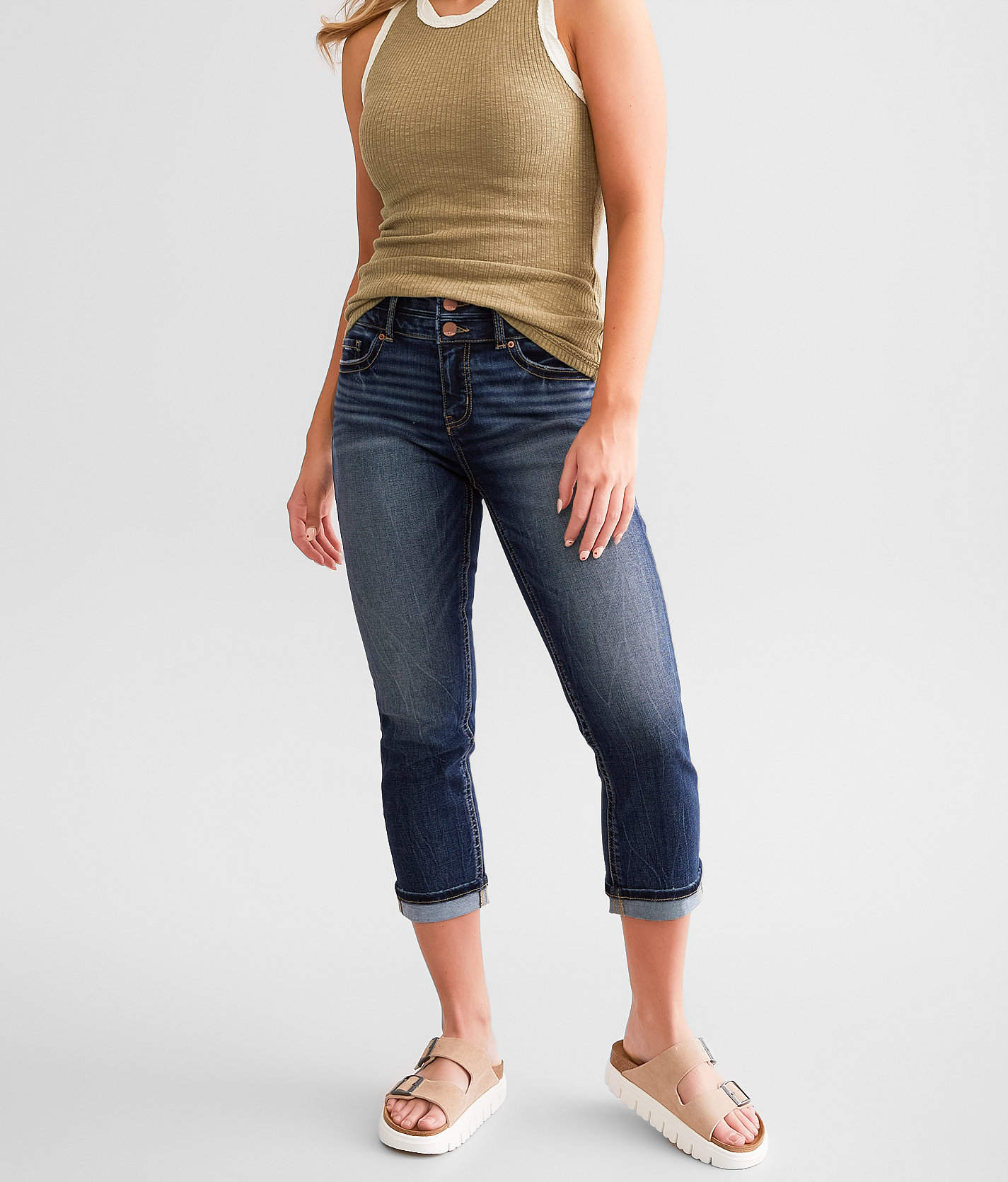 Jeans Capri BKE Buckle Wendi - Taille 30 - Stretch - Bon état