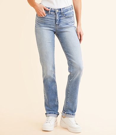 BKE Andi Straight Stretch Cuffed Jean front view