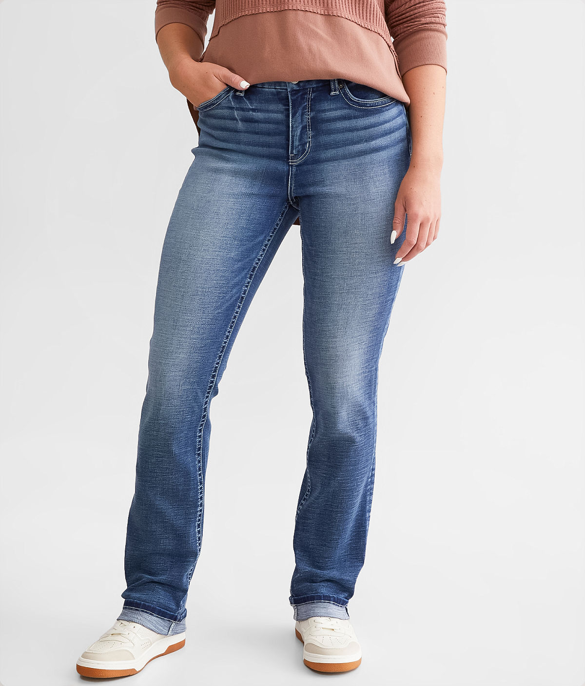 BKE Gabby Straight Stretch Jean — Elliott 36 by Buckle