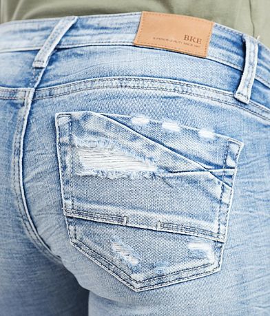 BKE Stella Flare Stretch Jean back pocket view