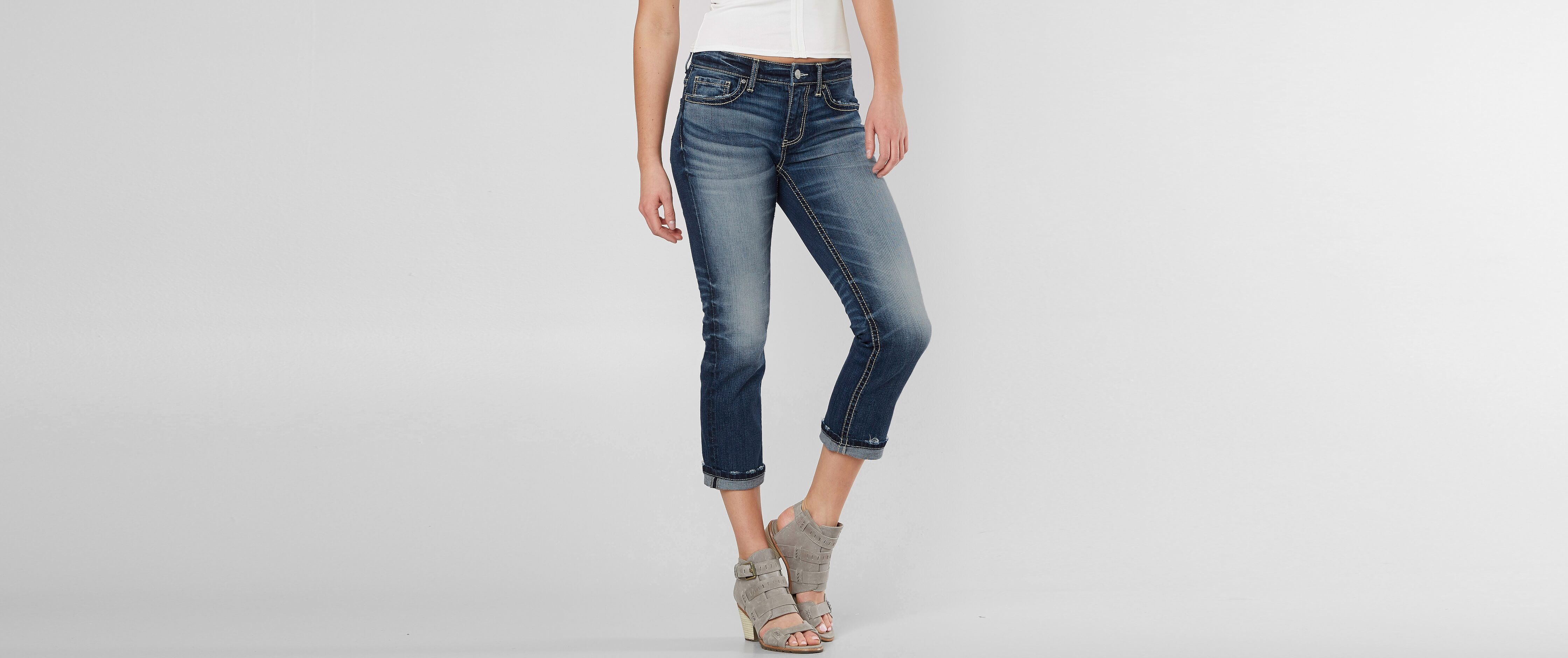 BKE Payton Stretch Cropped Jean - Women's Jeans In Rutski | Buckle