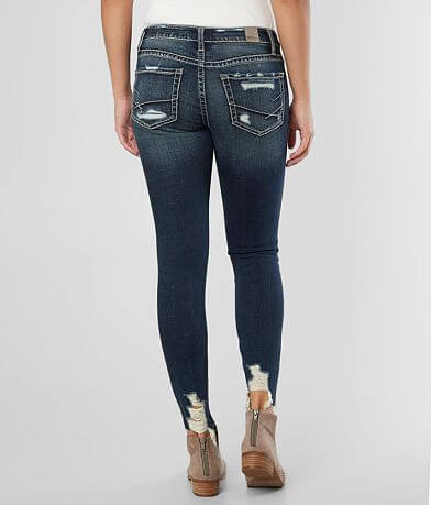 BKE Stella Low Rise Ankle Skinny Stretch Jean BACK