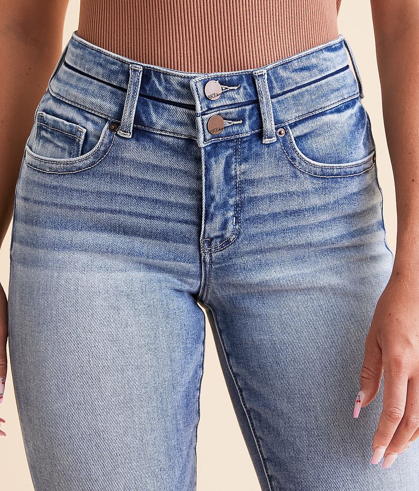 Gabby Straight Cuffed Stretch Jean