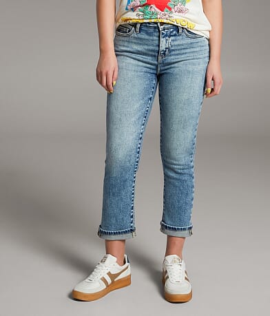 BKE Gabby Capri Stretch Jean front view