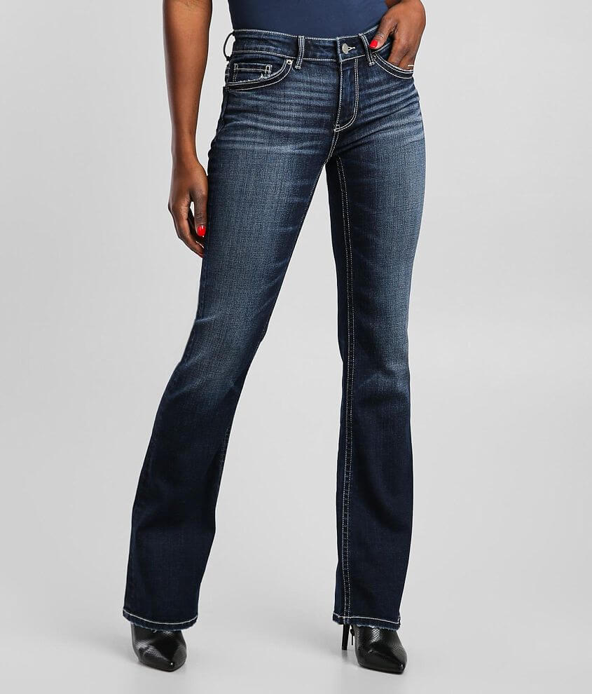 BKE Stella Mid-Rise Boot Stretch Jean front view