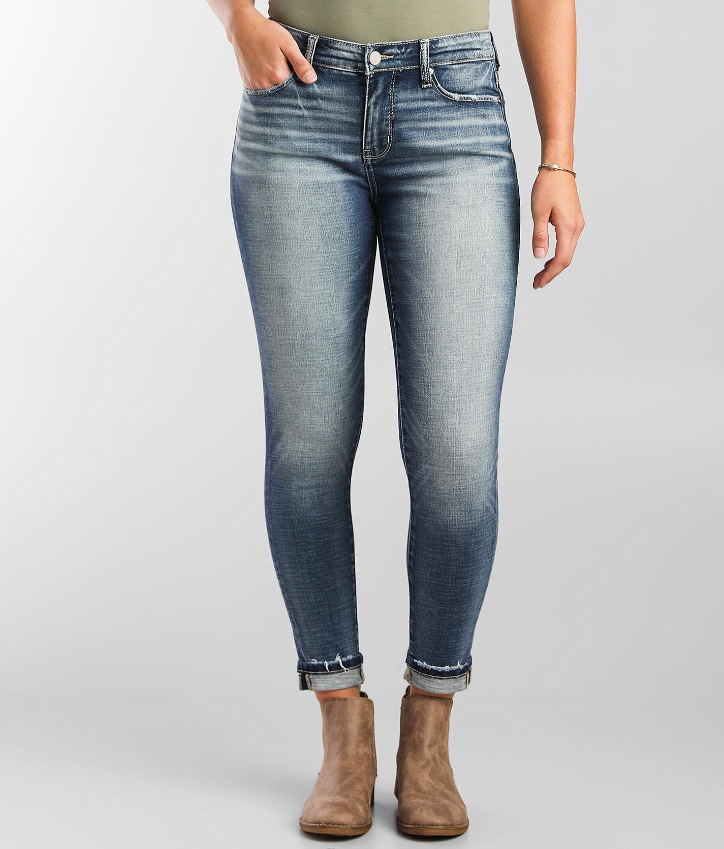 BKE Gabby Ankle Skinny Stretch Cuffed Jean - Women's Jeans in Rothwell