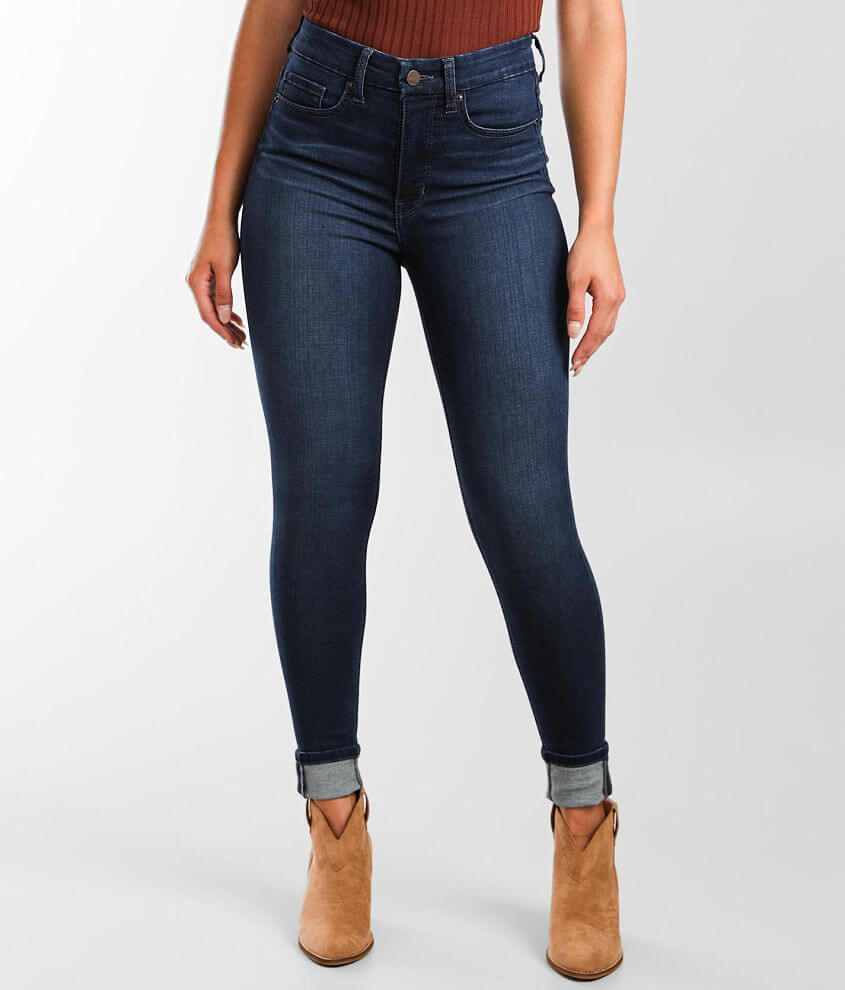 BKE Parker Ankle Skinny Stretch Cuffed Jean front view