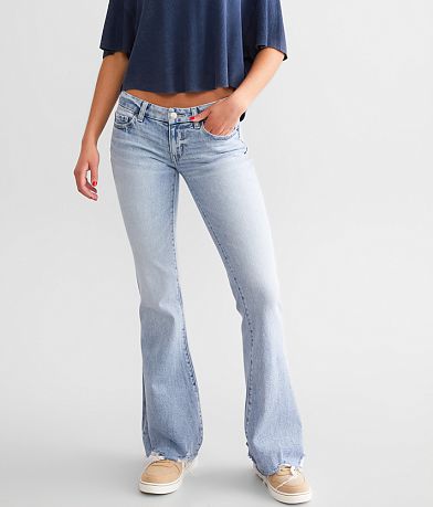 Buy Pantete Womens High Waisted Bell Bottom Jeans Denim High Rise Flare Jean  Pants with Belt at