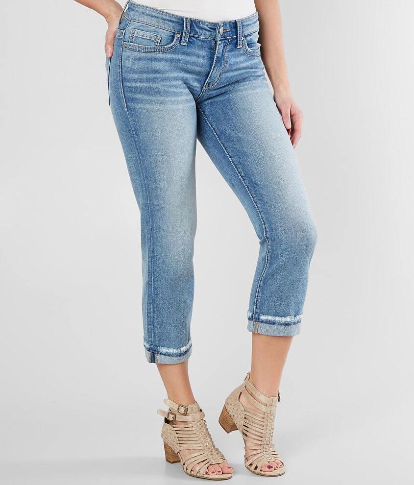 BKE Payton Stretch Cropped Jean front view