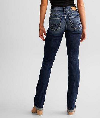 BKE Stella Straight Stretch Jean back view