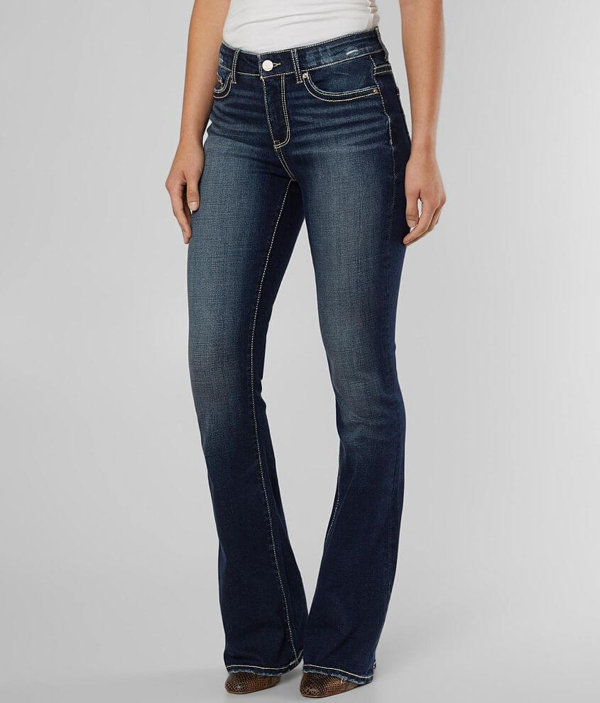 BKE Gabby Flare Stretch Jean front view