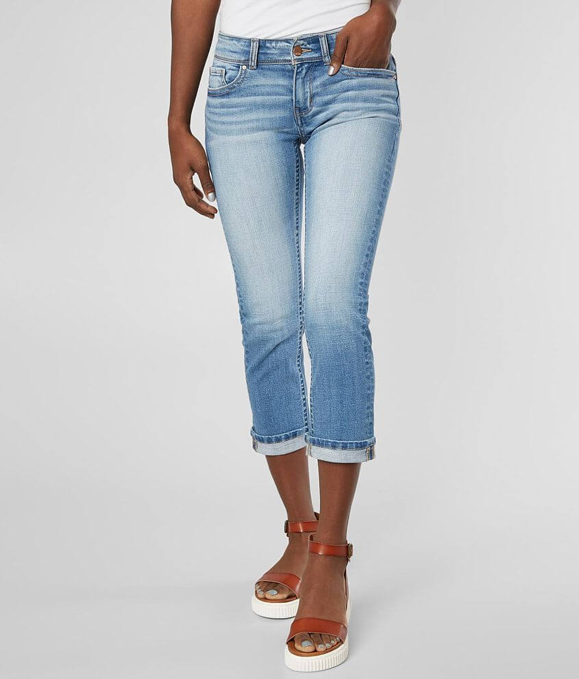 BKE Stella Stretch Cropped Jean front view