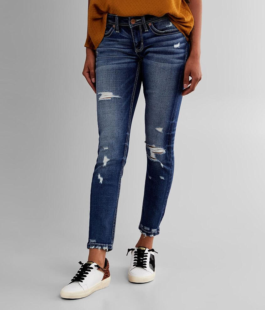 BKE Stella Ankle Skinny Stretch Jean front view