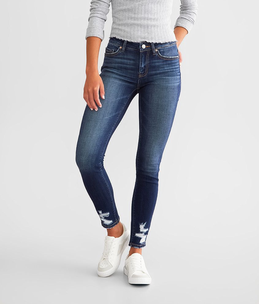 BKE Stella Mid-Rise Ankle Skinny Stretch Jean front view