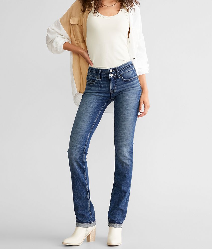 BKE Stella Straight Stretch Jean front view