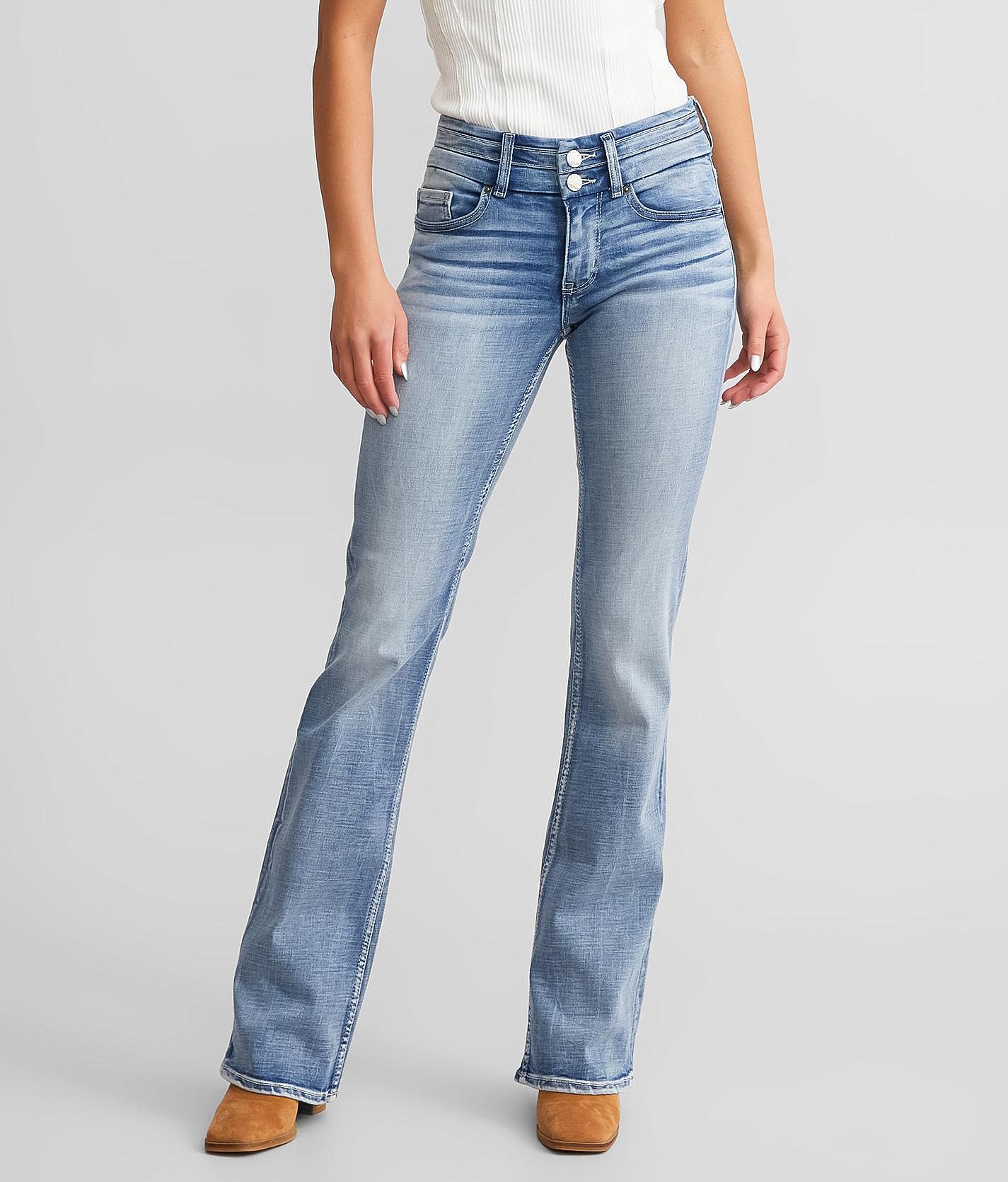 STELLA Mid Rise Slim Bootcut Pants - Wilde Thing