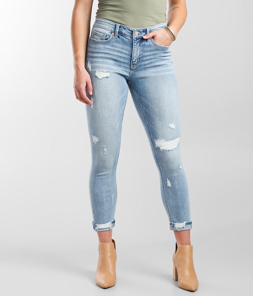 BKE Gabby Ankle Skinny Stretch Cuffed Jean - Women's Jeans in Rothwell