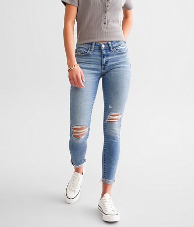 BKE Stella Mid-Rise Skinny Stretch Jean front view