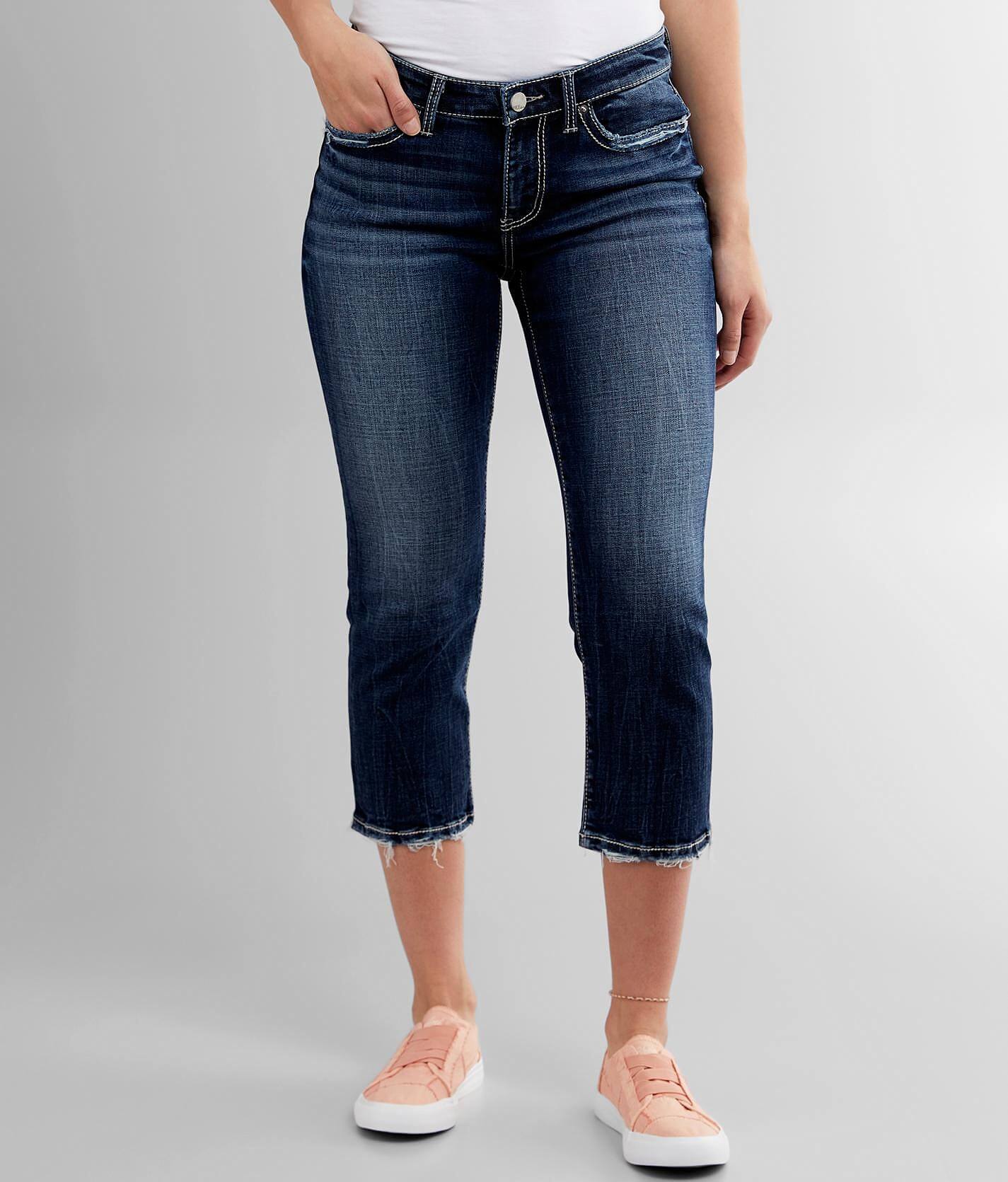 denim capris for women