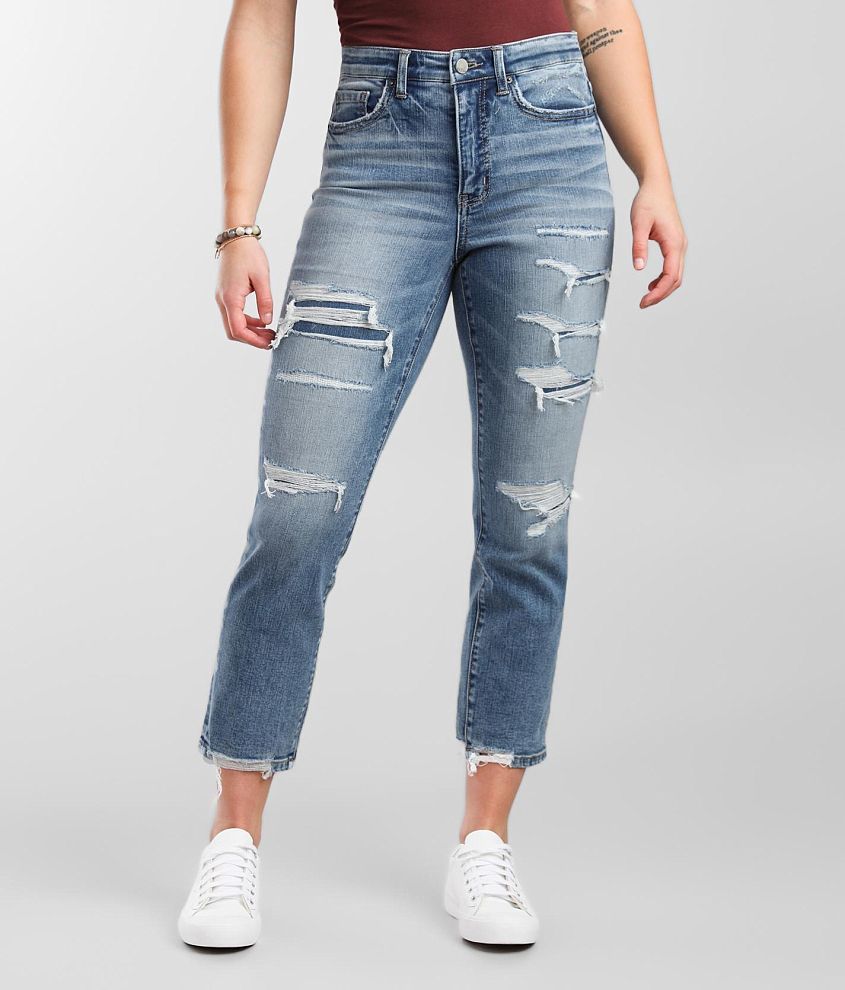 BKE Parker Ankle Straight Stretch Jean front view