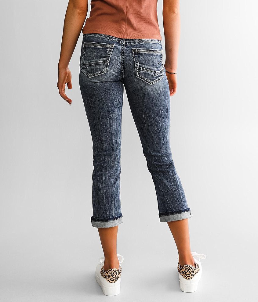Stella Cuffed Stretch Capri Jean