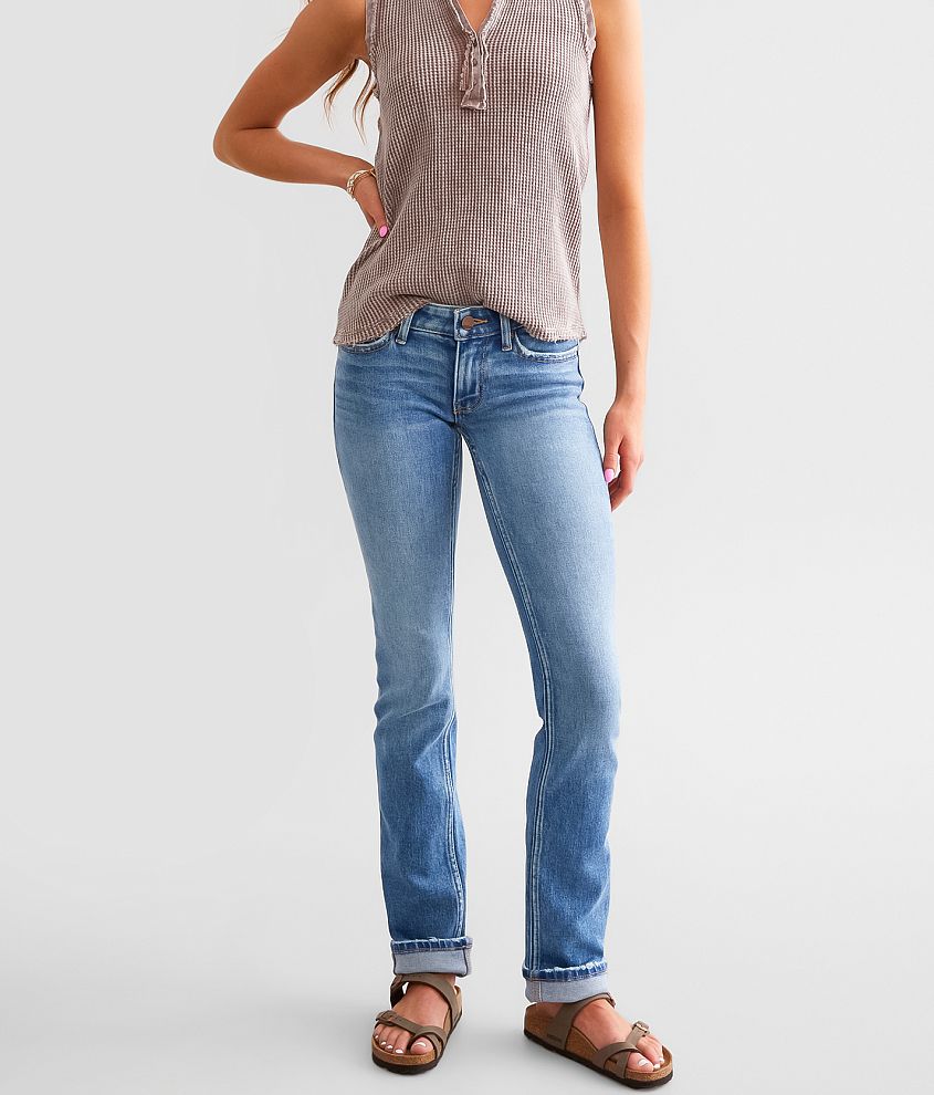 BKE Stella Straight Stretch Cuffed Jean