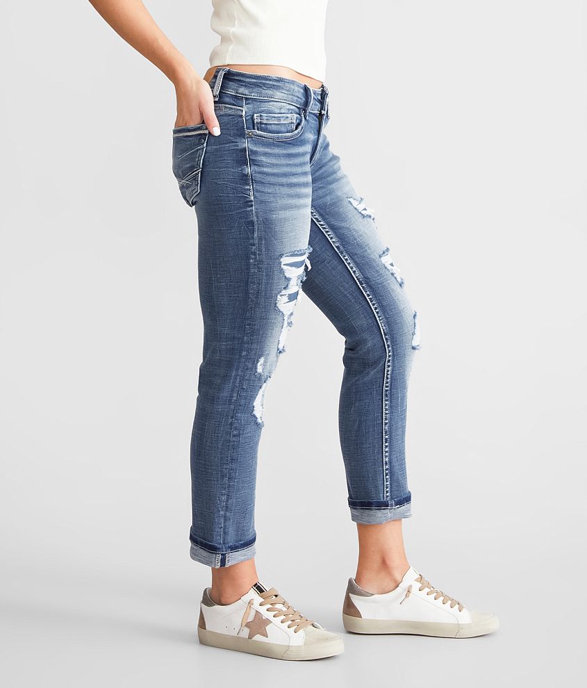 Stella Cuffed Stretch Capri Jean