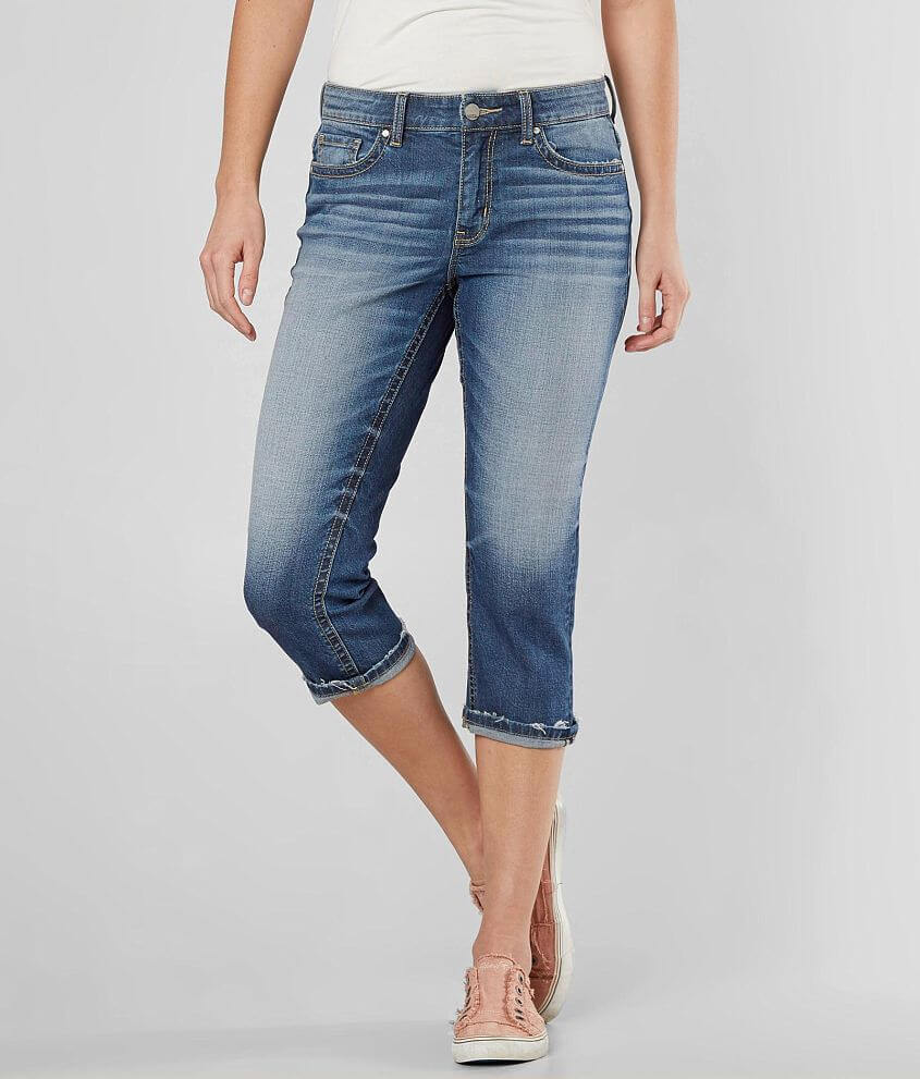BKE Gabby Stretch Cropped Jean front view
