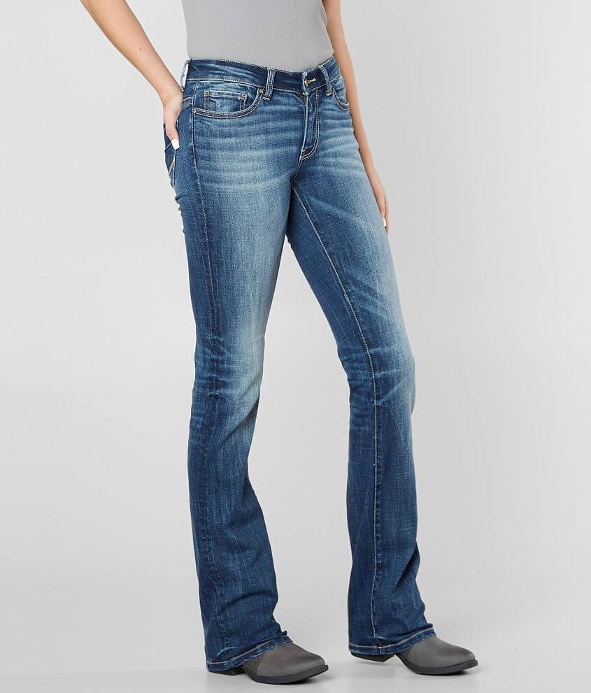BKE Stella Mid-Rise Tailored Boot Stretch Jean front view
