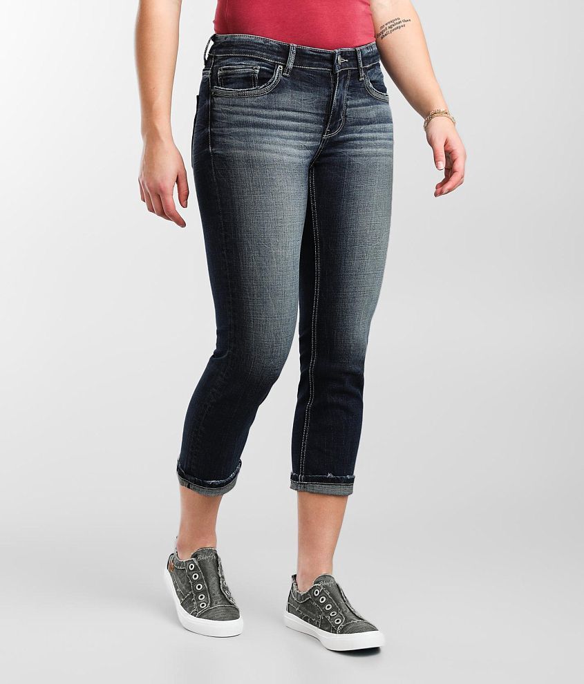 BKE Payton Stretch Capri Jean front view