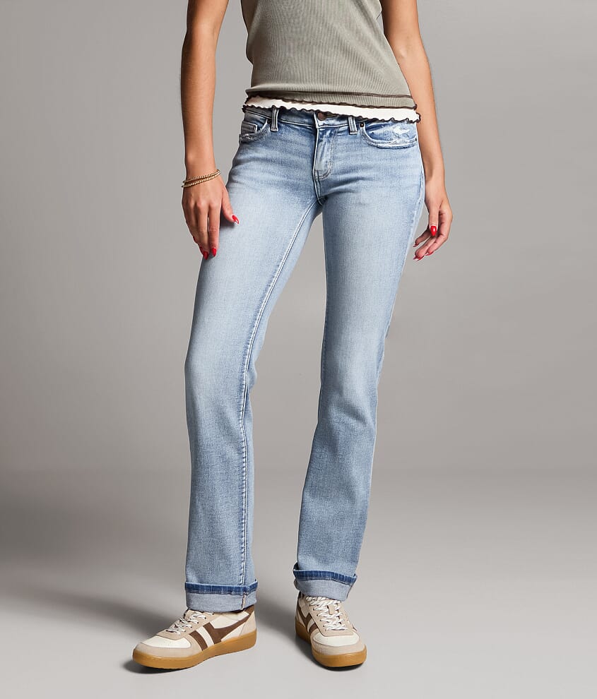 Stella Straight Stretch Cuffed Jean - thumbnail 2