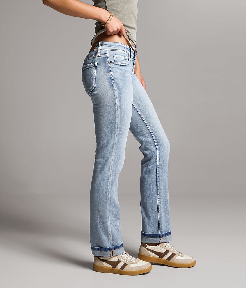 Stella Straight Stretch Cuffed Jean - thumbnail 3