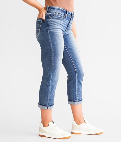 BKE Payton Cuffed Stretch Capri Jean FULL_LEFT_SIDE