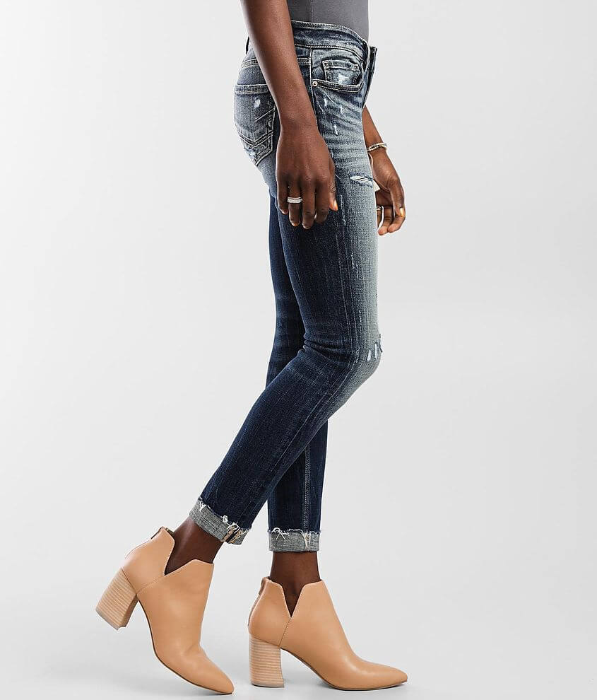Stella Ankle Skinny Stretch Cuffed Jean