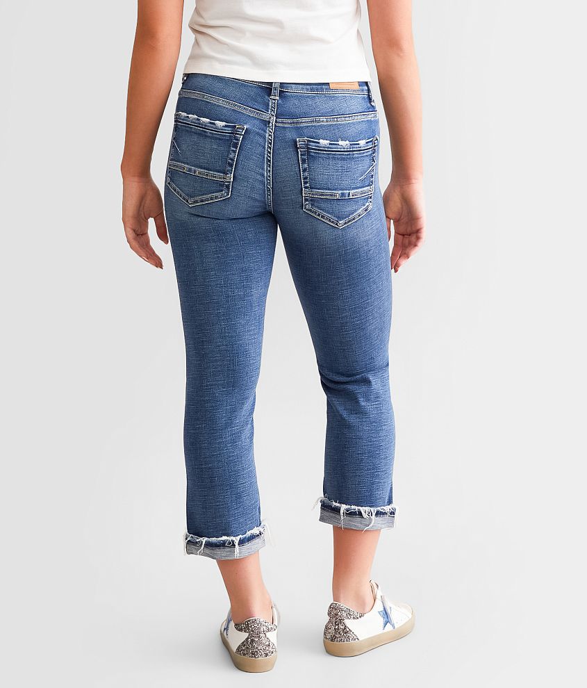 Payton Cuffed Stretch Capri Jean