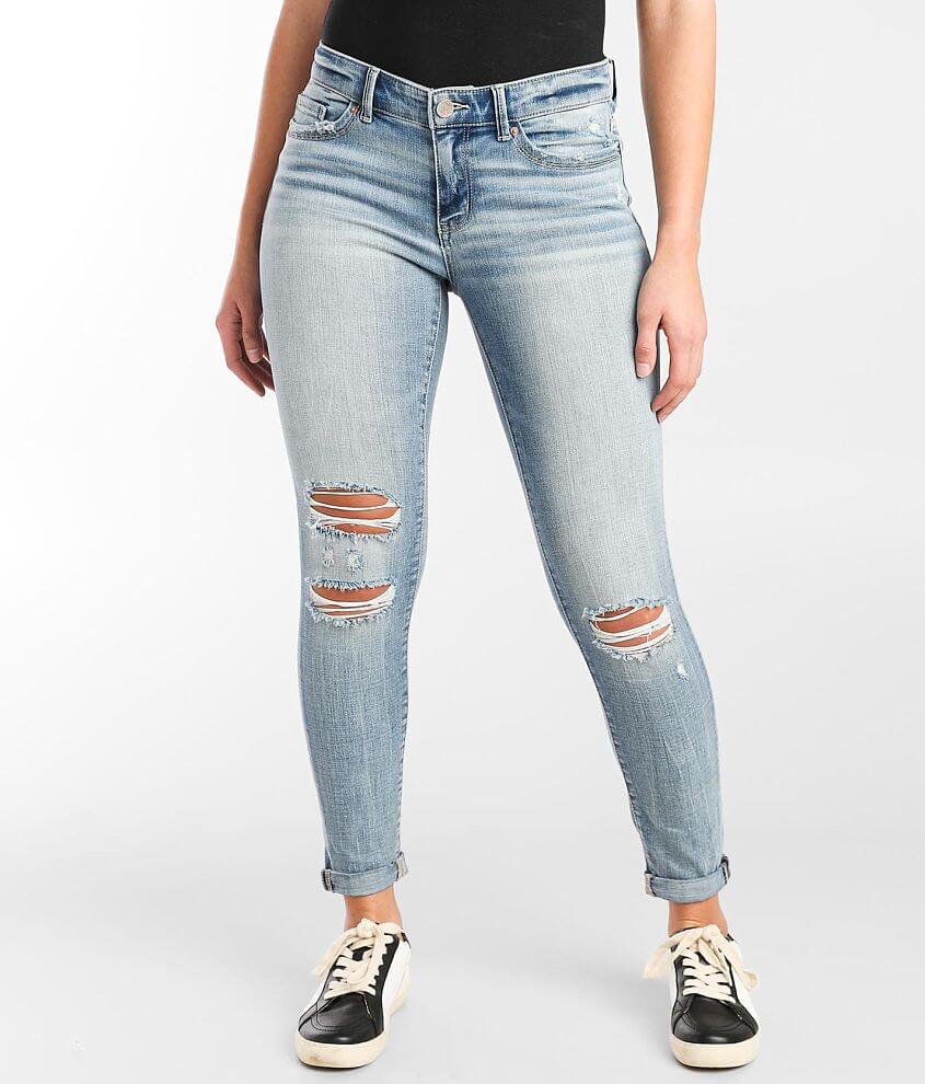 BKE Payton Ankle Skinny Stretch Cuffed Jean front view