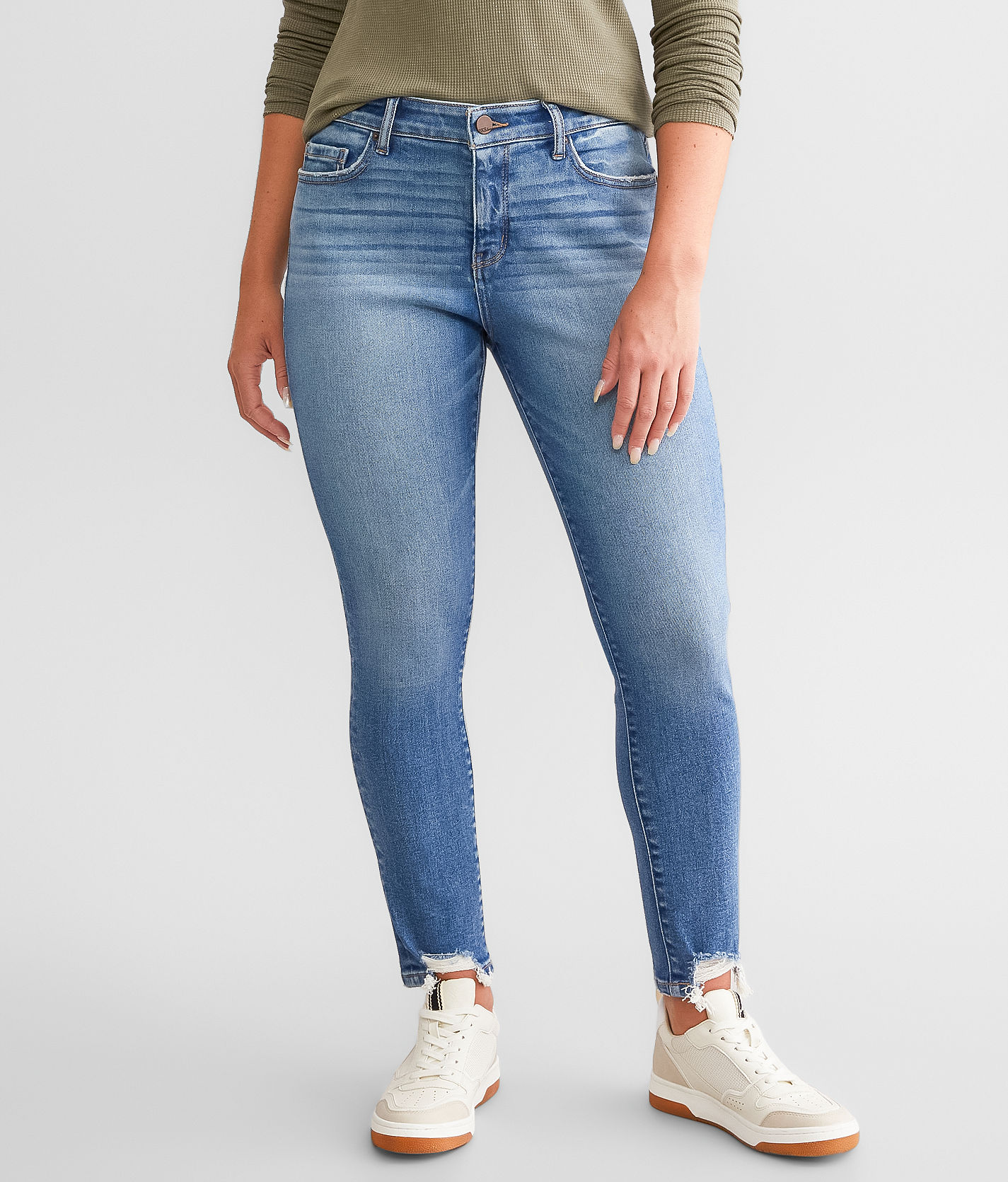 BKE Gabby Women\'s Jean | Skinny Buckle in 2 - Doney Ankle Stretch Jeans