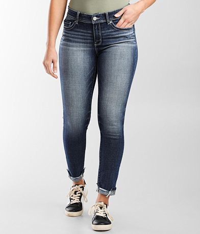 BKE Payton Ankle Skinny Stretch Cuffed Jean front view