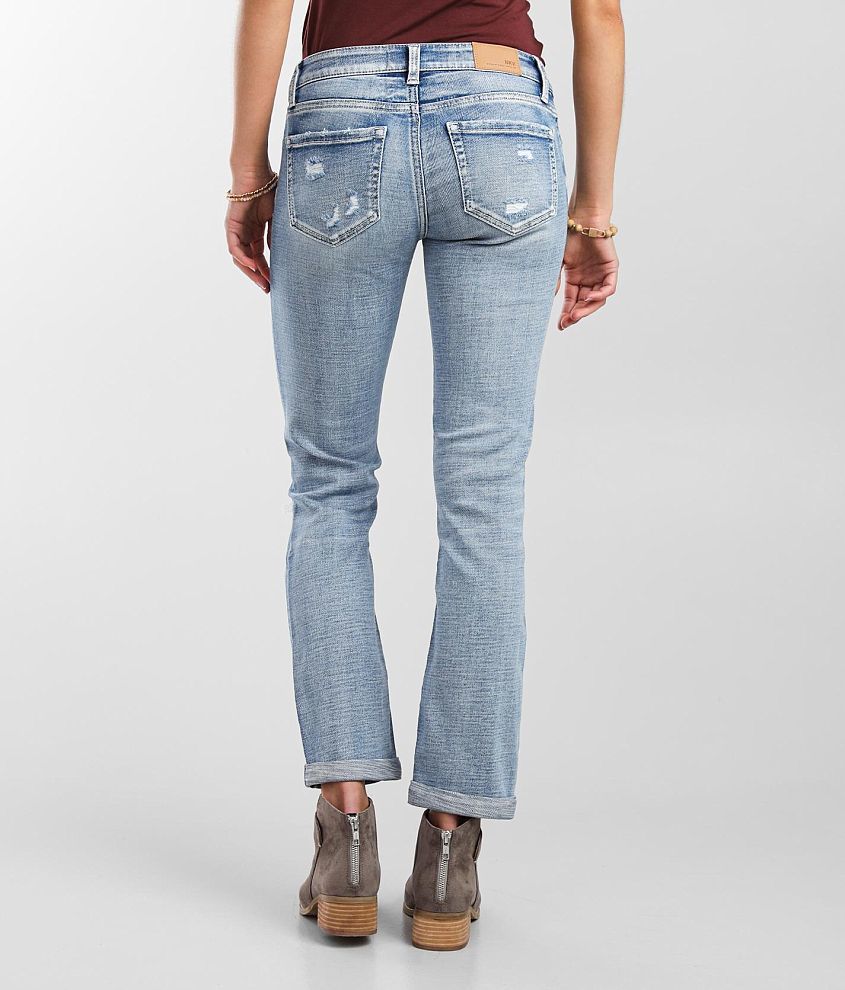 Stella Ankle Straight Stretch Cuffed Jean