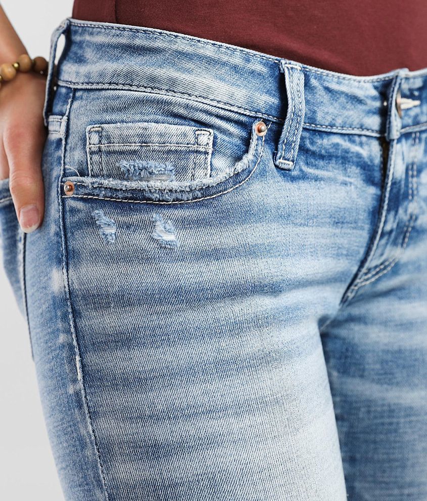 Stella Ankle Straight Stretch Cuffed Jean