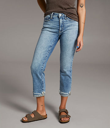Gabby Capri Stretch Cuffed Jean