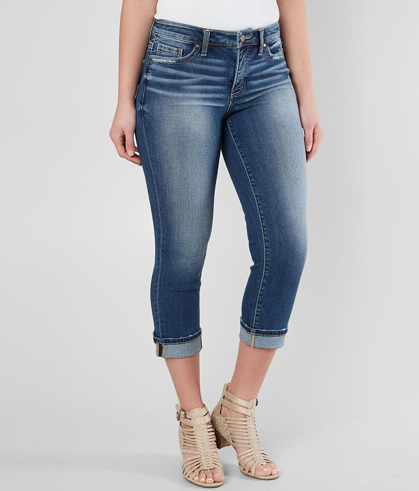 BKE Gabby Stretch Cropped Jean front view