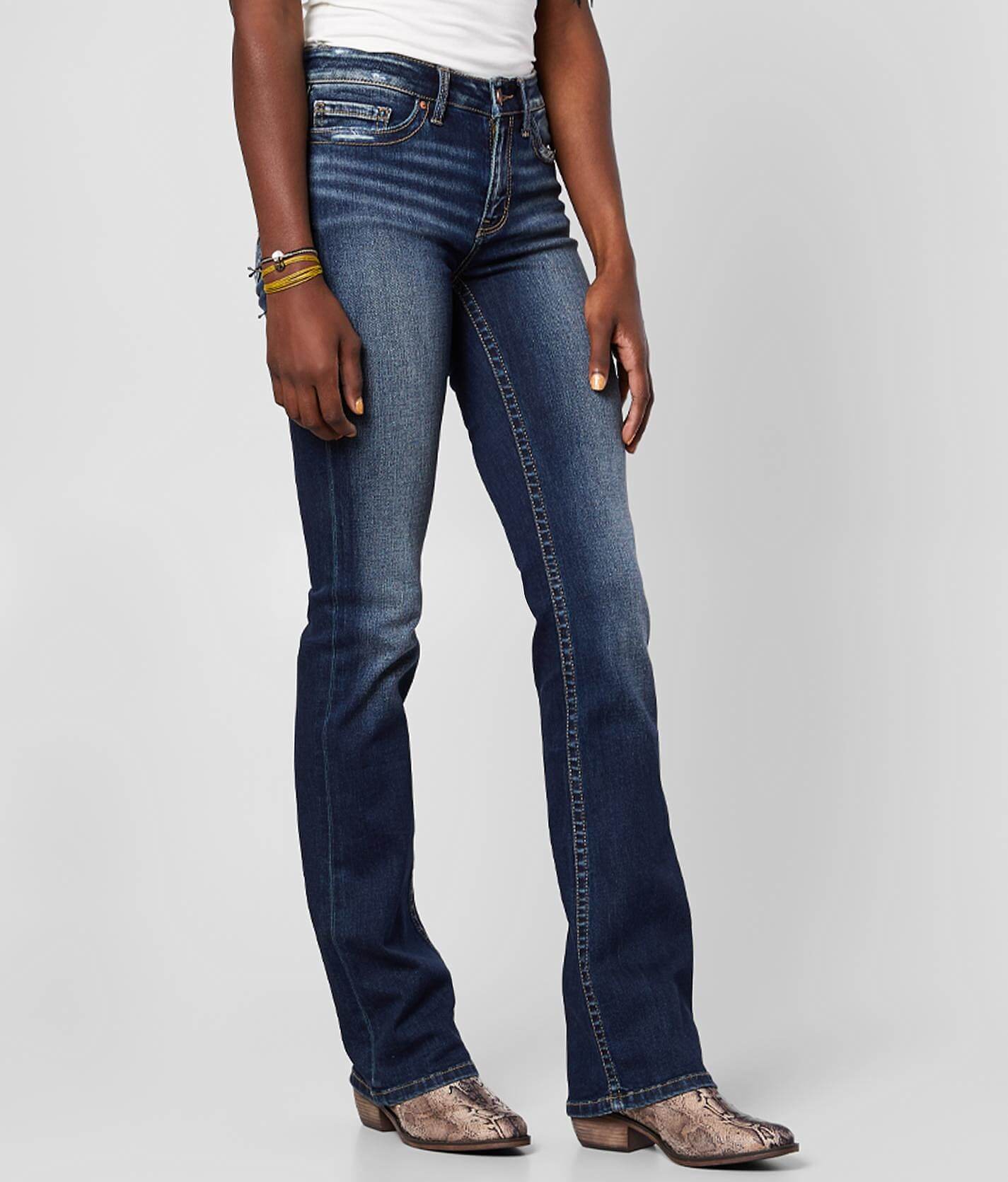 buckle bootcut jeans womens