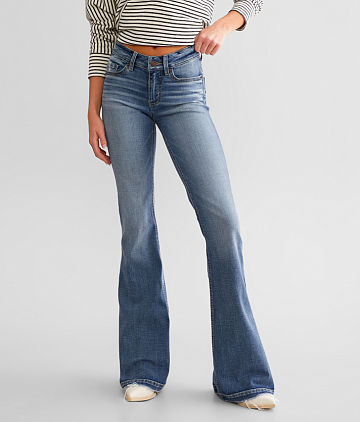 Stella Mid-Rise Flare Stretch Jean