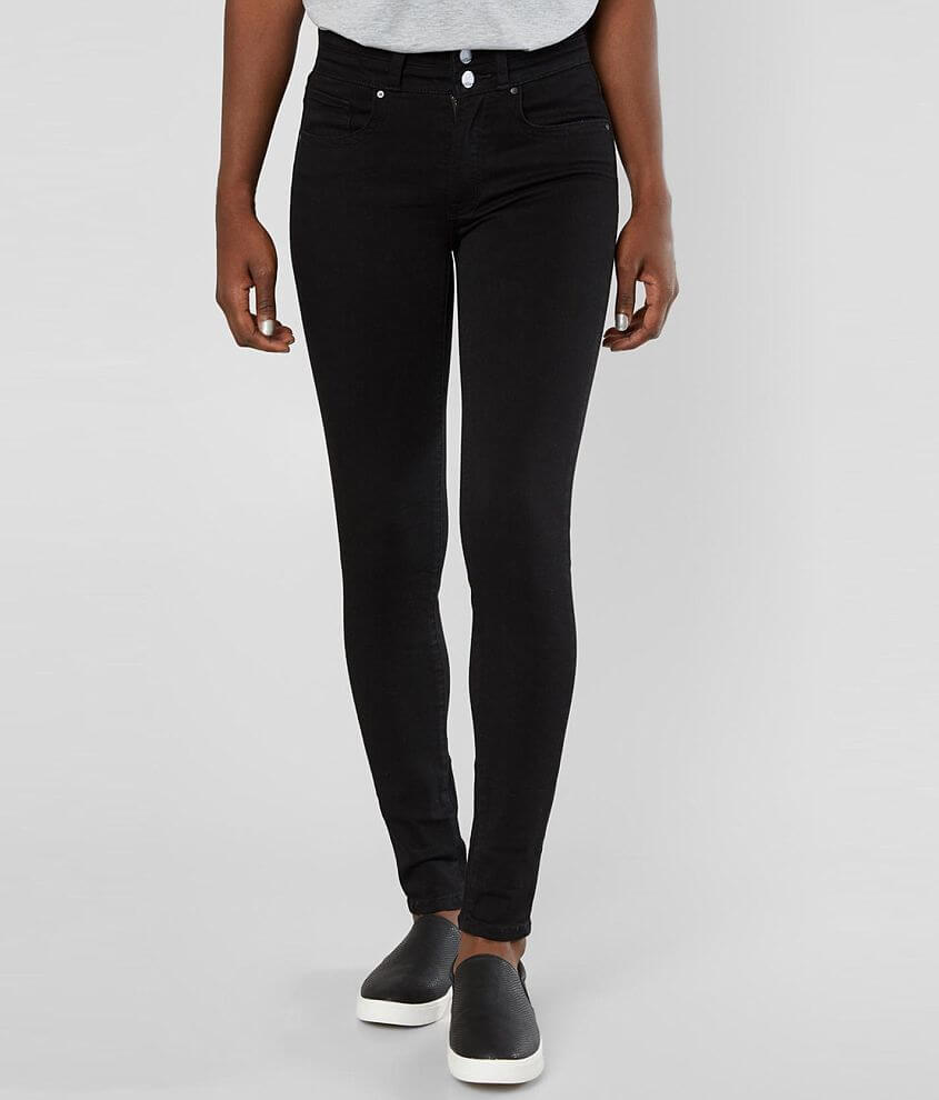 BKE Stella High Rise Skinny Stretch Jean - Women's Jeans in Black | Buckle