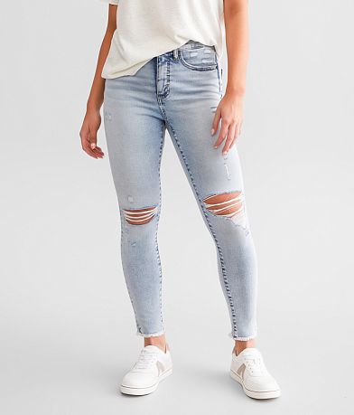 Women's Raw Hem Jeans